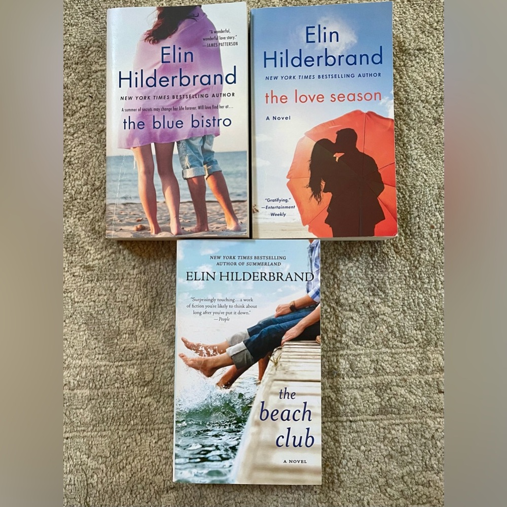Elin Hildebrand 3 books